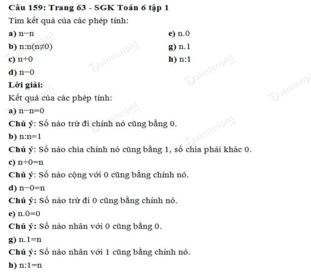 Giải Toán Lớp 6 Trang 63: Hướng Dẫn Chi Tiết Từng Bài Tập Cho Học Sinh