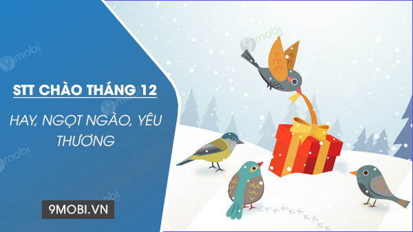 Chào tháng 12, những lời nói tinh tế và hình ảnh đẹp như tranh vẽ.