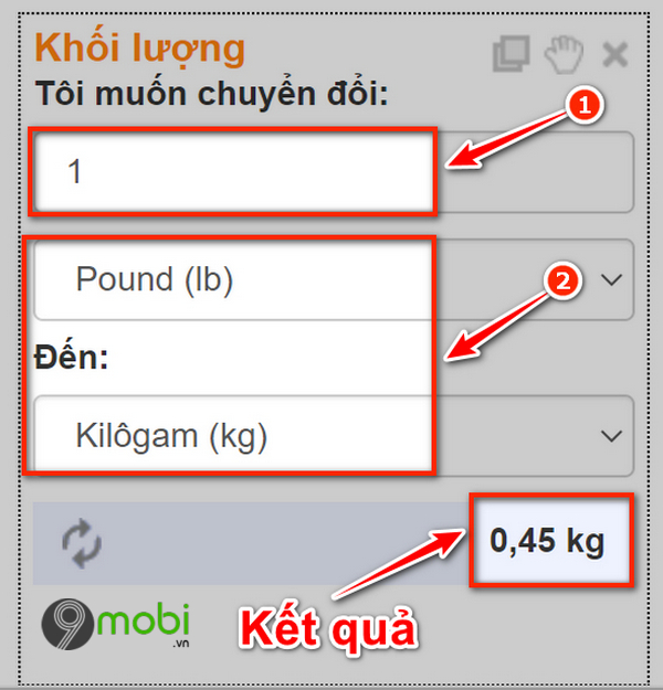 Chuyển đổi pound sang kg và gram: 1 pound bằng mấy kg?