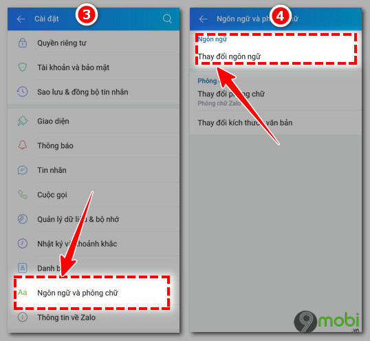 Mẹo Hay Hướng Dẫn Thay Đổi Ngôn Ngữ Zalo Cho Điện Thoại Android iPhone
