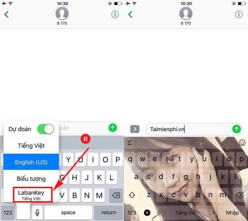 Cách chèn ảnh, đổi hình nền bàn phím iPhone cực độc đáo, đơn giản -  Thegioididong.com