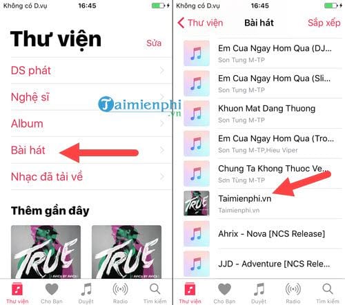 Cách xoá nhạc trên iPhone sử dụng iTunes