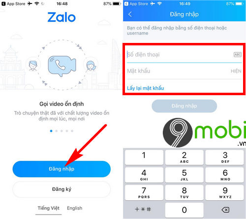 Cách cài Zalo trên điện thoại Android và iOS