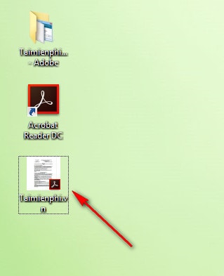 Mở file PDF mặc định sử dụng Adobe Reader