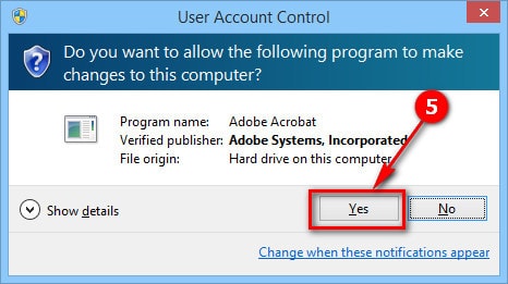 Mở file PDF mặc định sử dụng Adobe Reader