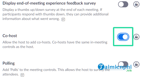 Bí quyết thay đổi chủ nhân cuộc họp trên Zoom và chỉ định Co-host
