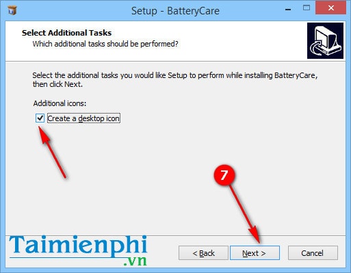 Hướng dẫn cài đặt BatteryCare, setup BatteryCare trên máy tính chạy Windows 7, 8, 8.1