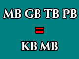 Bao nhiêu KB MB là dung lượng của 1MB GB TB PB?