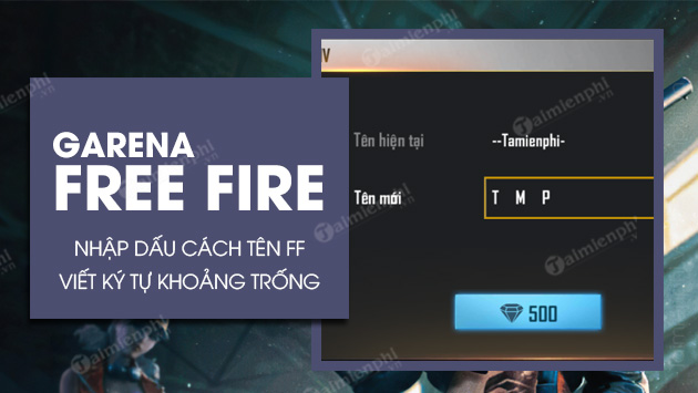 Dấu Cách Đặt Tên Free Fire: Bí Quyết Tạo Tên Nhân Vật Độc Đáo và Đầy Phong Cách