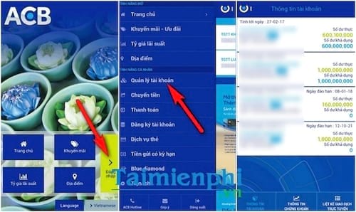 Kiểm tra tình hình tài khoản ACB và xem số dư tài khoản tại Ngân hàng TMCP Á Châu