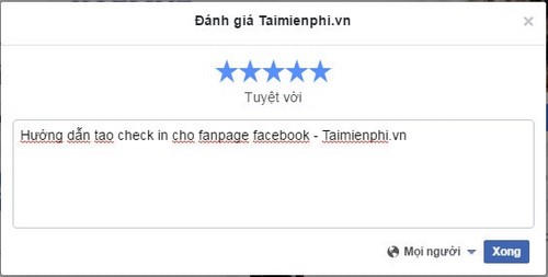 Hướng dẫn tạo Check-in cho Fanpage Facebook