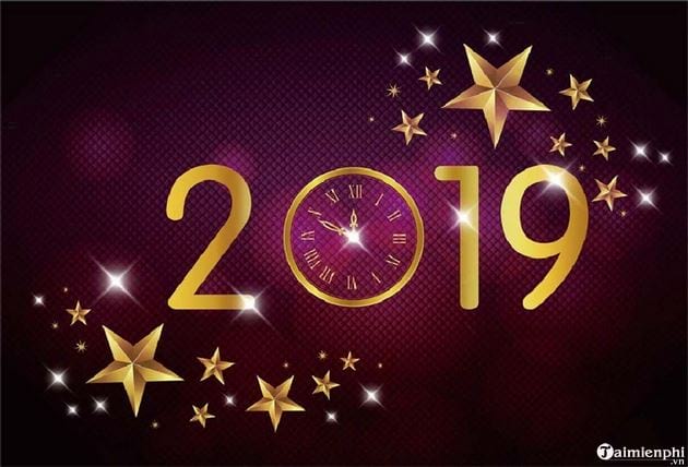 Bộ sưu tập hình nền cho máy tính và điện thoại năm mới 2019