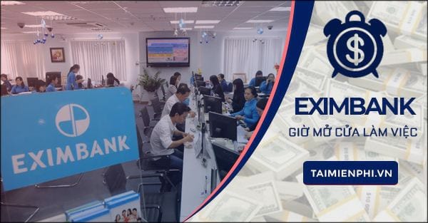 Lịch làm việc của Eximbank