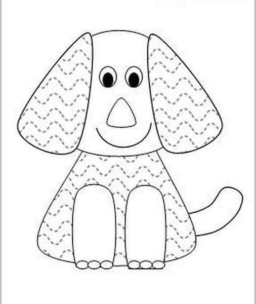 Bộ tranh nét đứt để bé rèn kỹ năng vẽ và tô màu