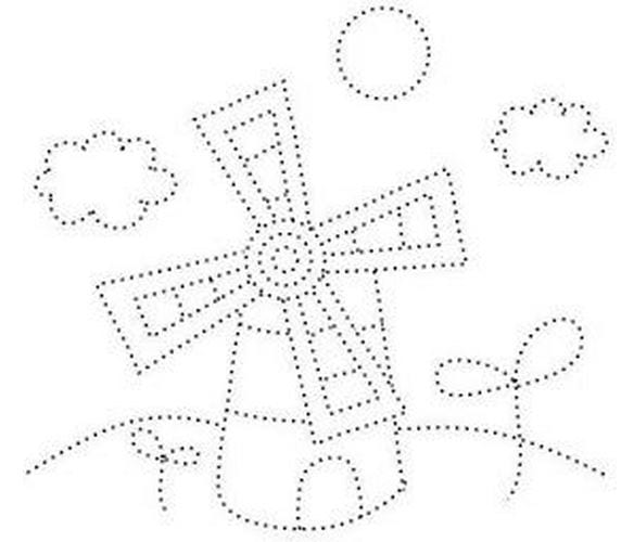 Bộ tranh nét đứt để bé rèn kỹ năng vẽ và tô màu