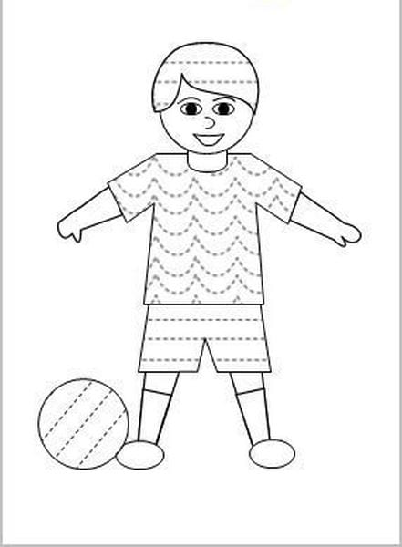 Bộ tranh nét đứt để bé rèn kỹ năng vẽ và tô màu