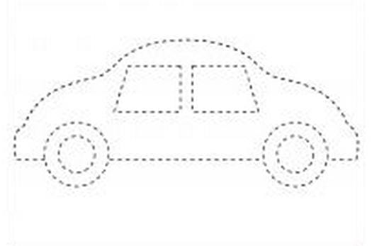 Bộ tranh nét đứt để bé rèn kỹ năng vẽ và tô màu