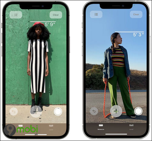 Đo chiều cao bằng điện thoại một cách linh hoạt