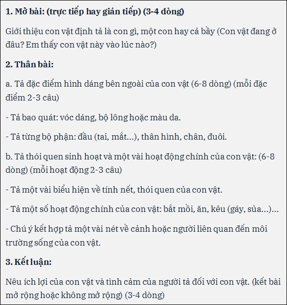 Hãy Tả 1 Con Vật Mà Em Yêu Thích - Những Bài Văn Tuyệt Vời Nhất