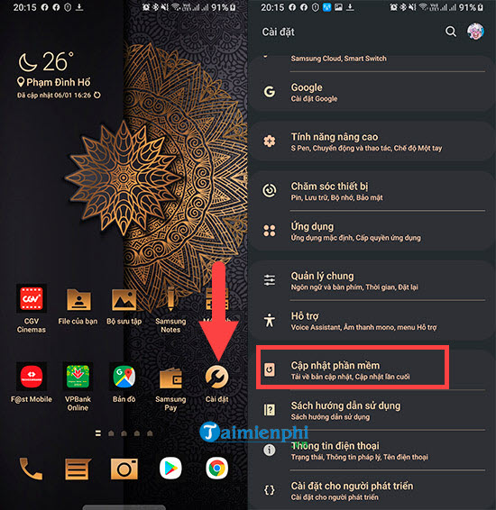 Link tải về trọn bộ ảnh nền được lấy ở Samsung Galaxy Note 5