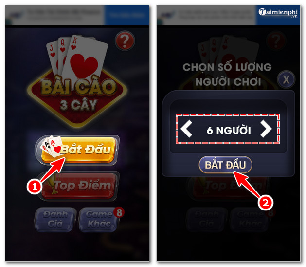 Danh sách những game đánh bài Ba cây hàng đầu