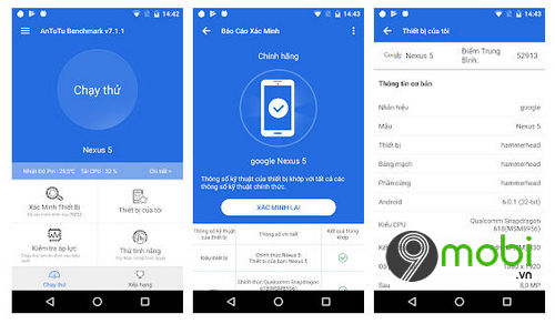 Ứng dụng kiểm tra cấu hình điện thoại Android, iPhone nhanh nhất