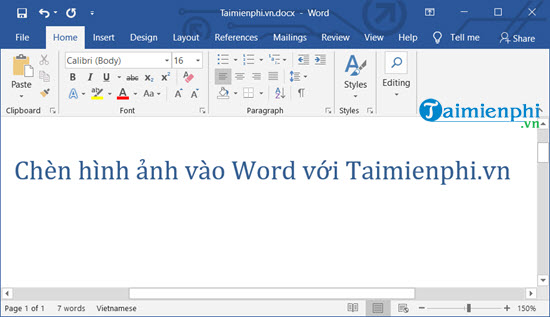 Bí quyết thêm hình ảnh vào Word: Tạo điểm nhấn cho văn bản sống động