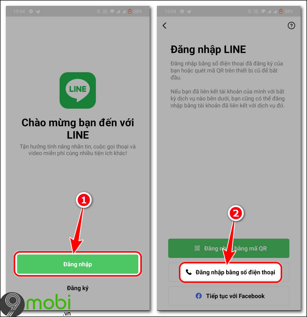 Bí quyết đăng nhập nhanh chóng trên Line điện thoại