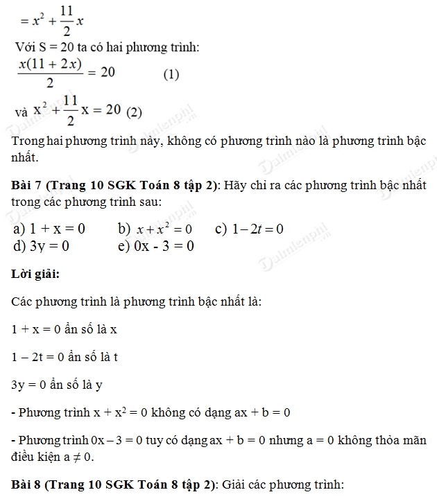 Bước 3: Xác định số nghiệm của phương trình