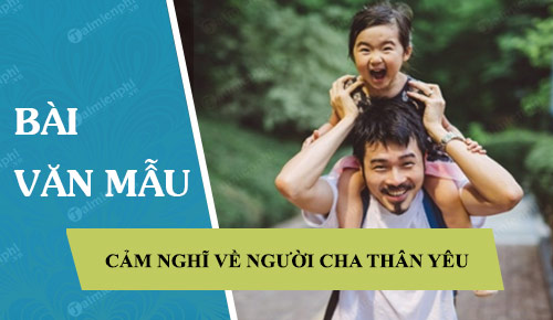 Cảm nghĩ về người cha thân yêu của em - Những tình cảm sâu sắc dành cho người cha yêu dấu