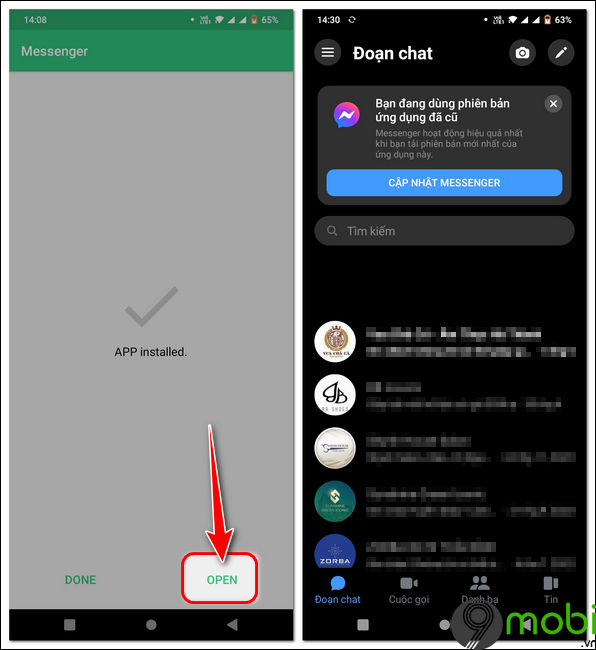 Bí quyết tải Messenger phiên bản cũ cho Android và iPhone