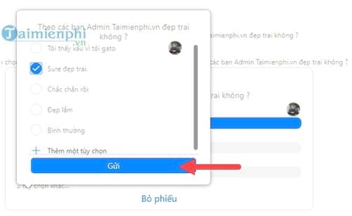 Cách tạo thăm dò ý kiến trên Facebook Messenger