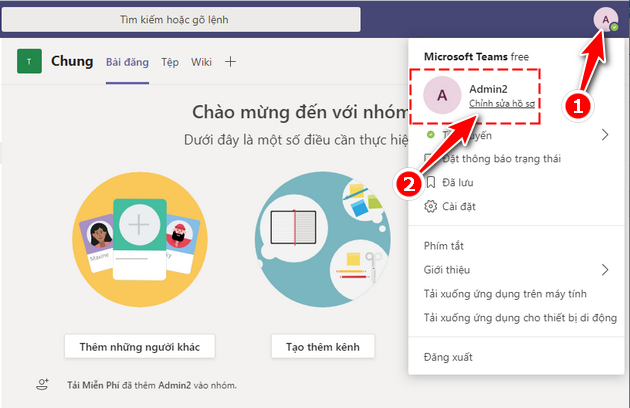 Chia sẻ bí quyết đổi tên trên Microsoft Teams