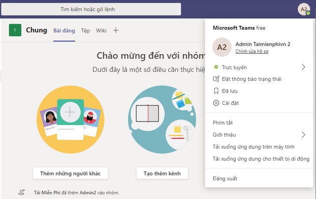 Chia sẻ bí quyết đổi tên trên Microsoft Teams