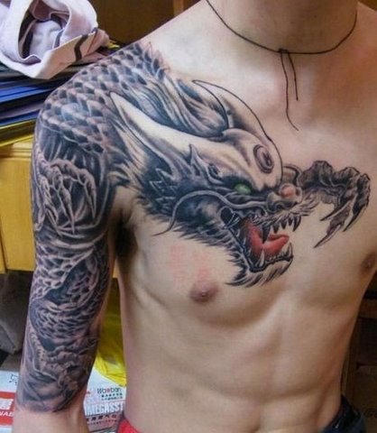 Xăm Hình Nghệ Thuật - Tattoo rồng xương | Facebook