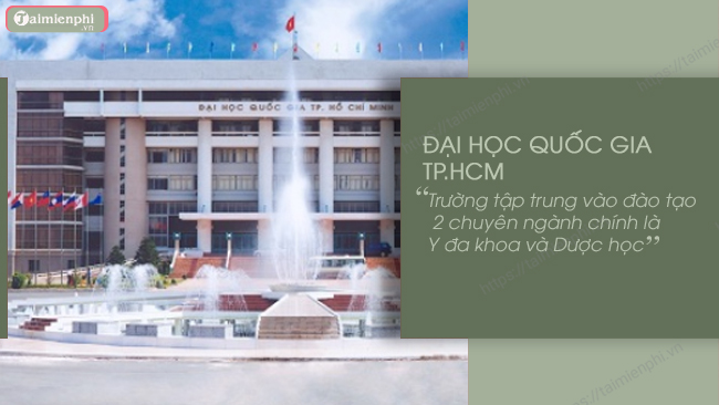 Danh sách những trường y dược hàng đầu tại Việt Nam