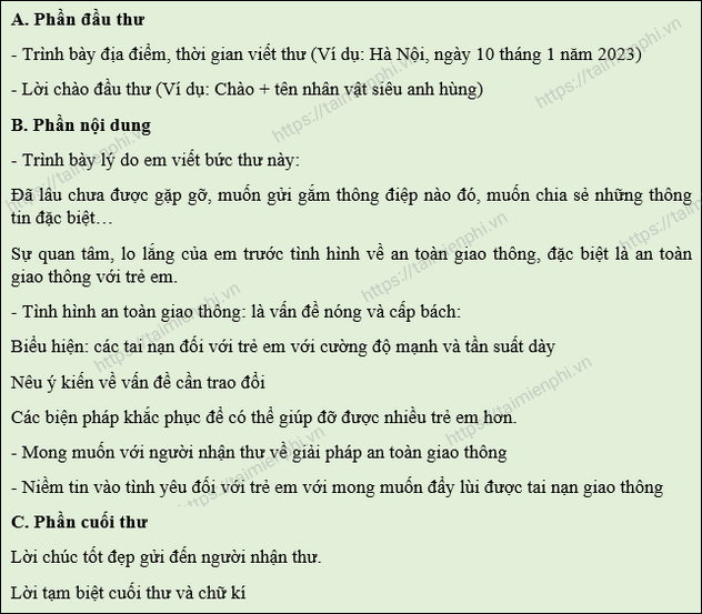 Dưới đây là một bài viết mẫu cho cuộc thi viết thư UPU lần thứ 52 năm 2023.