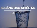 Muốn biết 1g tương đương bao nhiêu ml? Hãy đọc ngay!