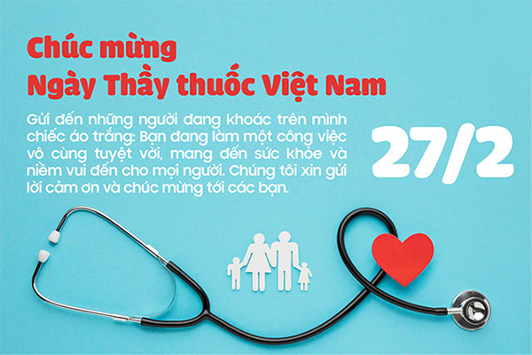 Ảnh chúc mừng 27/2, Ngày thầy thuốc Việt Nam