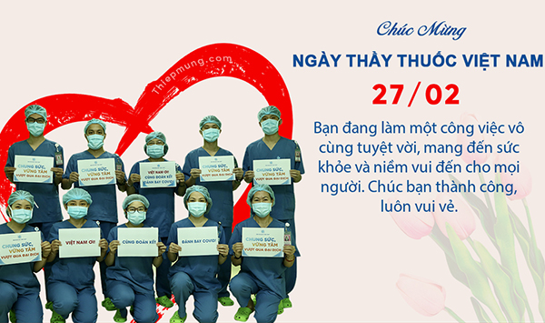 Ảnh chúc mừng 27/2, Ngày thầy thuốc Việt Nam