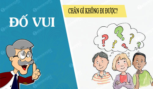 Chân Gì Không Đi Được? Khám Phá Những Câu Đố Vui Thú Vị