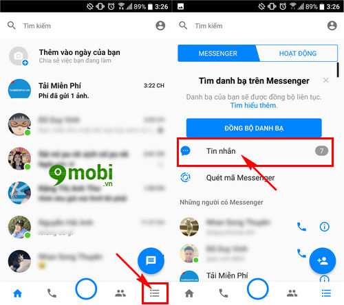 Cách khám phá tin nhắn ẩn trên Facebook Messenger