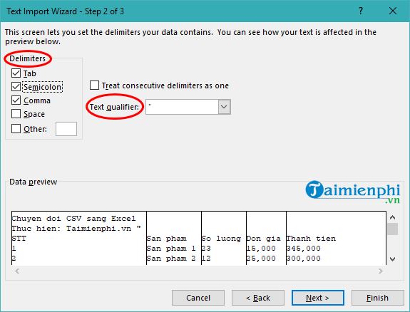 Hướng dẫn cách chuyển đổi từ CSV sang Excel