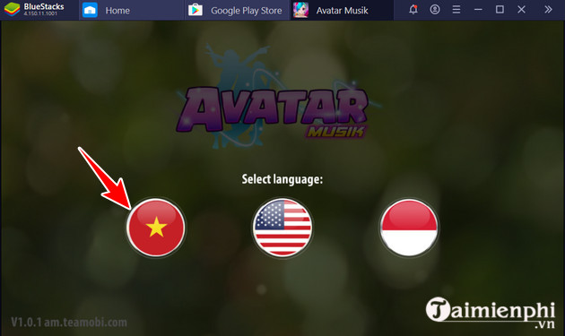 Hướng dẫn cài đặt và trải nghiệm Avatar Musik trên BlueStacks