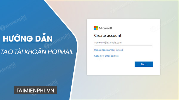 Hướng dẫn chi tiết về Hotmail đăng nhập