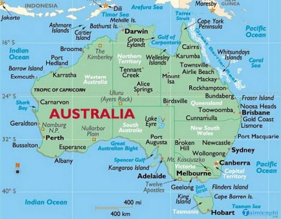 Danh sách nước thuộc châu Úc - Bí mật của Châu Đại Dương