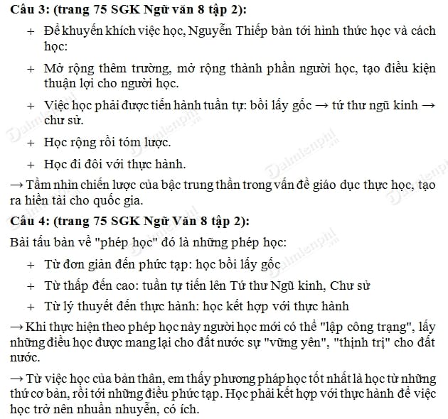 Ngữ văn 8 Soạn Bài Bàn Luận Về Phép Học: Hướng Dẫn Chi Tiết và Đầy Đủ Nhất