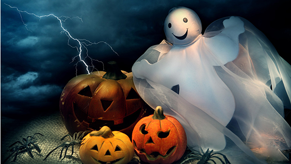 Bức tranh Halloween, hình nền Halloween 2021 cho máy tính và laptop