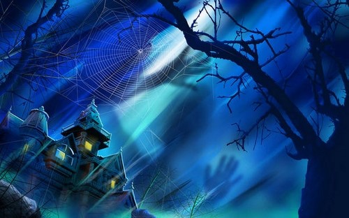 Bức tranh Halloween, hình nền Halloween 2021 cho máy tính và laptop