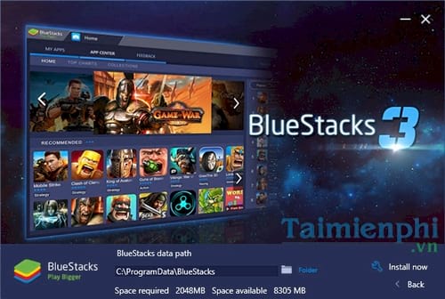 Tải BlueStacks 3 cho máy tính và hướng dẫn sử dụng